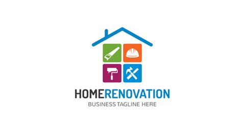 Home - Renovation Logo - Logos & Graphics