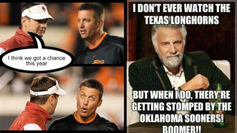 Funny OU vs Texas Memes, OU Sucks Football Memes, Texas Beat OU Memes ...