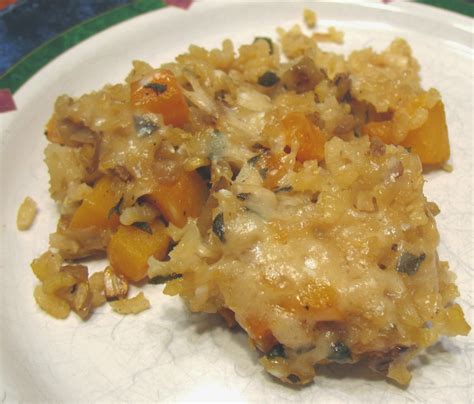 The Messy Apron: Winter Squash and Rice Casserole