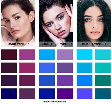 Deep Winter Color Palette | OFFEO