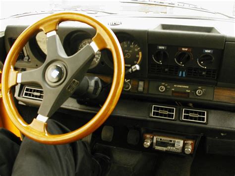 My Saab 99 interior complete with Nardi steering wheel and… | Flickr