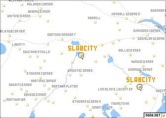 Slab City (United States - USA) map - nona.net