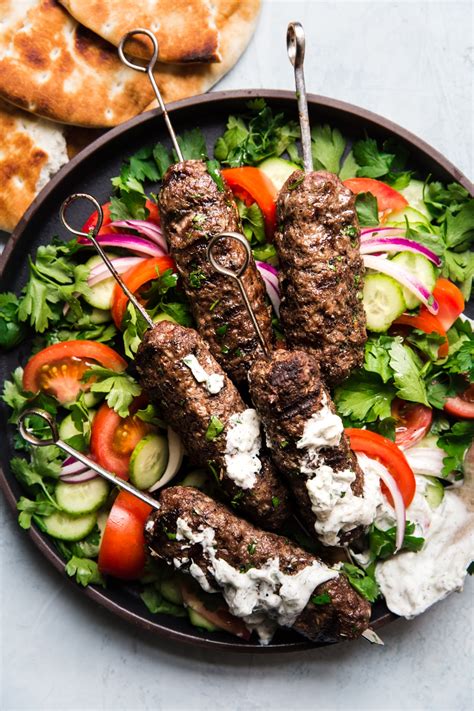 Beef Kofta Kebabs with Tzatziki | The Modern Proper | Recipe | Beef kofta recipe, Healthy ...