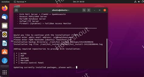 Hestia Installation on Ubuntu 20.04: An open-source Linux web server control panel