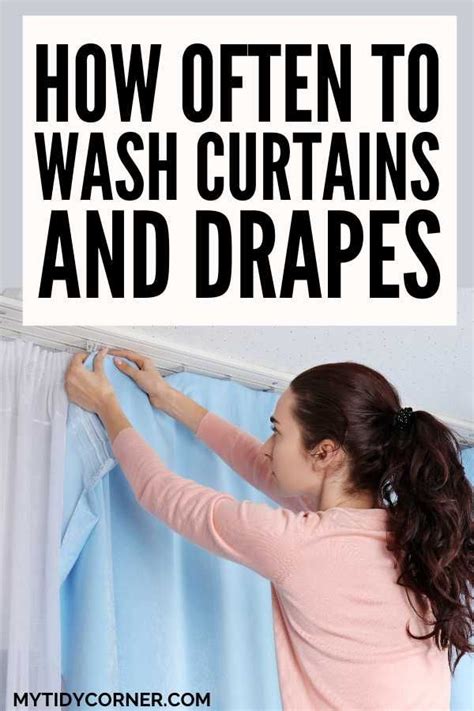 How Often Should You Wash Curtains? Cleaning Schedules and Tips | Cleaning curtains, Cleaning ...