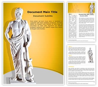 Asclepius Microsoft Word Template For Your Word Document