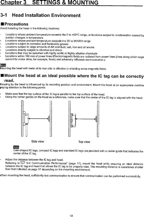 Keyence 0773A RFID Reader User Manual