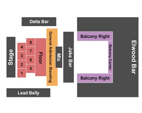 House Of Blues New Orleans Seating Chart - New Orleans