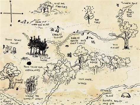 100 Acre Wood Map | World Map 07