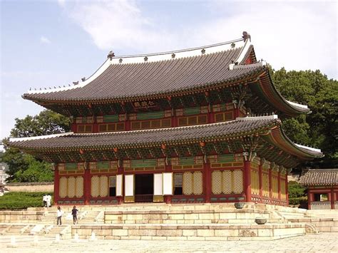 Exterior of Changdeokgung Palace in Seoul