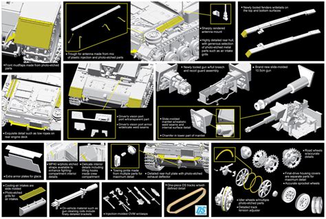 6834 - 1/35 10.5cm StuH.42 Ausf.E/F - Smart Kit - Dragon Plastic Model Kits