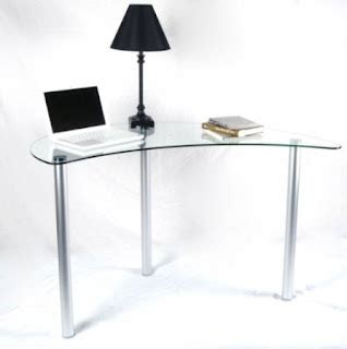 Buy Small Corner Desk For Small Areas: Small Glass Corner Desk