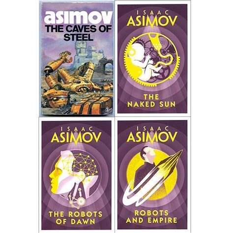 Robot Series Isaac Asimov Collection 4 Books Set: Isaac Asimov ...