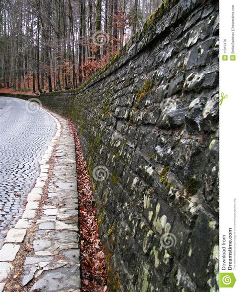 Stone road stock photo. Image of grey, tourist, black - 11319476