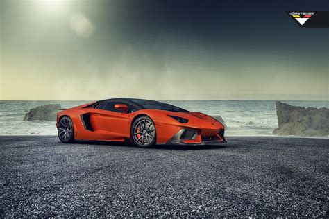 Orange Lamborghini Aventador in Disguise — CARiD.com Gallery