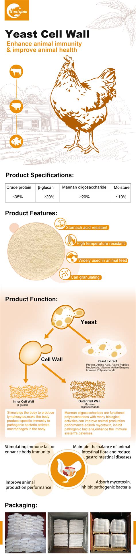 Yeast Cell Wall (Saccharomyces cerevisiae)