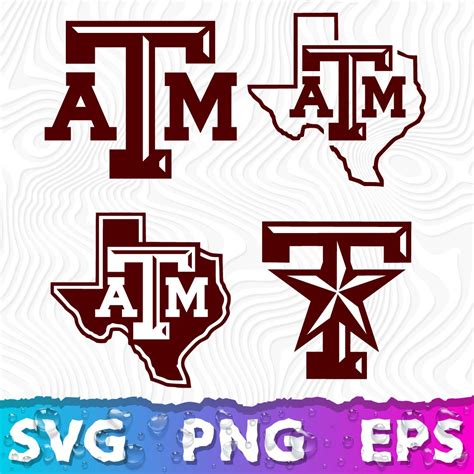 Texas A&M Logo SVG, ATM SVG, Aggie Logo, A&M logo PNG, Texas | Inspire Uplift