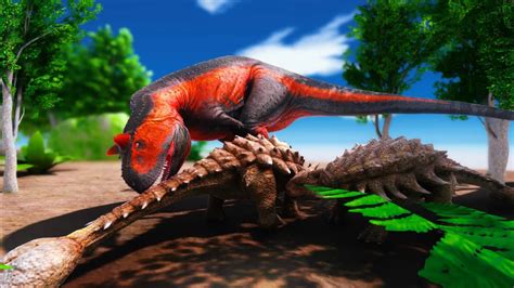 Carnotaurus hunting prey - Animal Revolt Battle Simulator FULL HD - YouTube