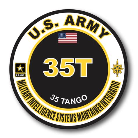 US Army 35T Military Intelligence Systems Maintainer MOS Decal