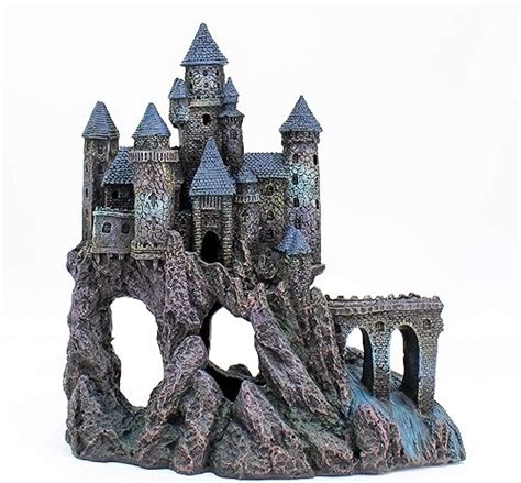 Castle decorations for small to large aquariums and setup ideas