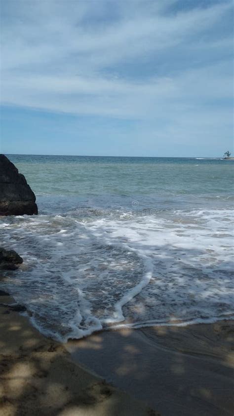 Tanjung Batu Beach stock photo. Image of barat, beach - 270045288