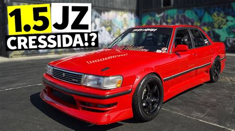 Rowdy 1.5JZ Toyota Cressida DESTROYS our K-Rails Drifting the Burnyard ...