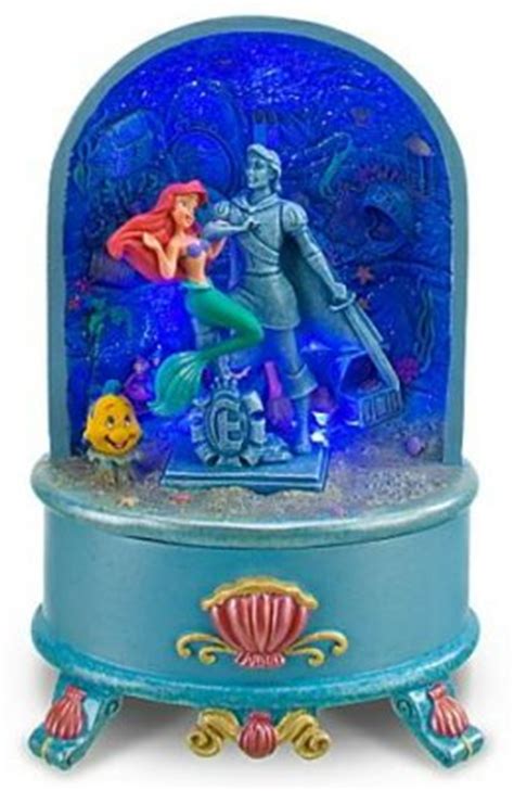 Ariel and Prince Eric statue light-up diorama from our Other collection ...