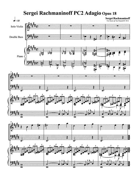 Piano Concerto No.2, Op.18 (Rachmaninoff, Sergei) - IMSLP: Free Sheet ...