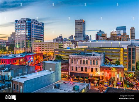 Memphis, Tennessee, USA downtown skyline Stock Photo - Alamy