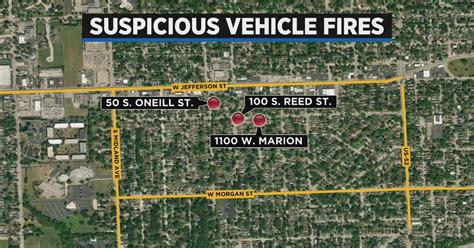 Police investigate after four cars set on fire in Joliet - CBS Chicago