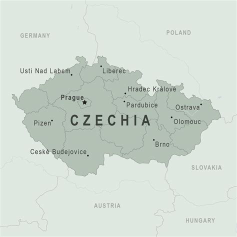 Czech Republic Map / Czech Republic Map And Flag Detailed Vector Illustration ... / Download ...