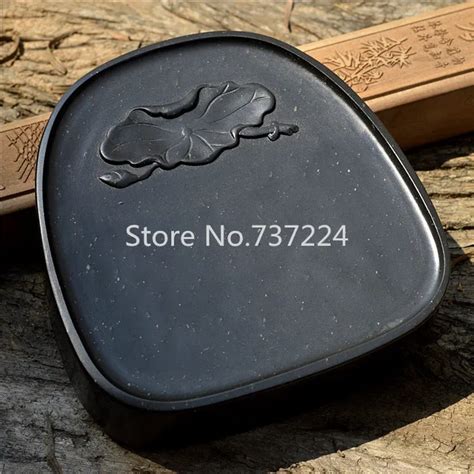 Chinese Calligraphy Inkstone Art Writing Brush Ink Stone for Students Calligrapher Carved Of ...