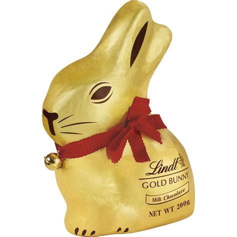 Lindt Gold Easter Bunny Milk Chocolate 200g | BIG W