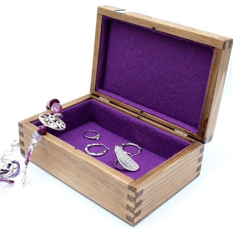 Personalised Wooden Trinket Box - Message | Trinket boxes, Wooden jewellery box, Trinket