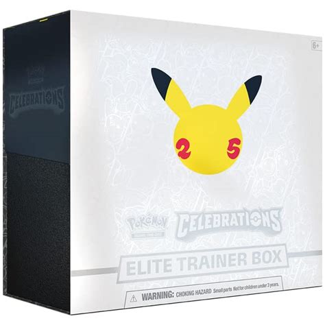 Buy Pokemon 25th Anniversary Celebrations Elite Trainer Box Online at desertcartPAKISTAN