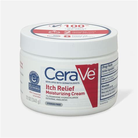 CeraVe Moisturizing Cream for Itch Relief