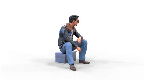 Tom Cruise Top Gun 3D model 3D printable | CGTrader