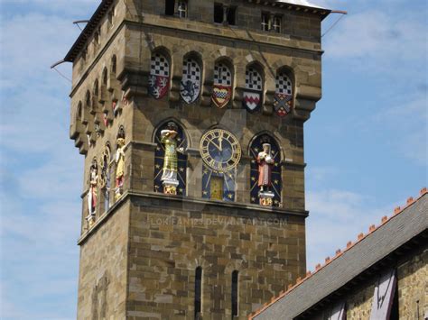 Cardiff Castle Clock Tower by lokifan123 on DeviantArt