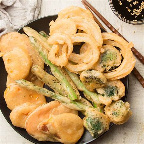 Easy Tempura Vegetables - Connoisseurus Veg