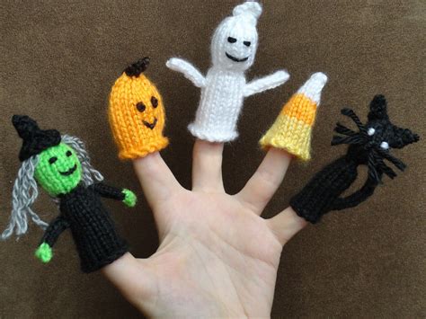 Halloween Finger Puppets by EightLittleFingers on Etsy