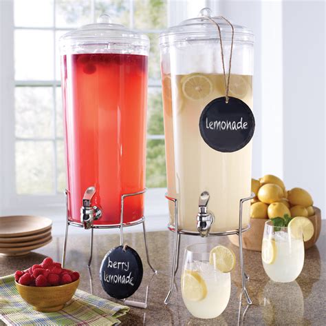 2.25 Gallon "Slim Style" Beverage Dispenser | Buddeez Dispensing Innovation