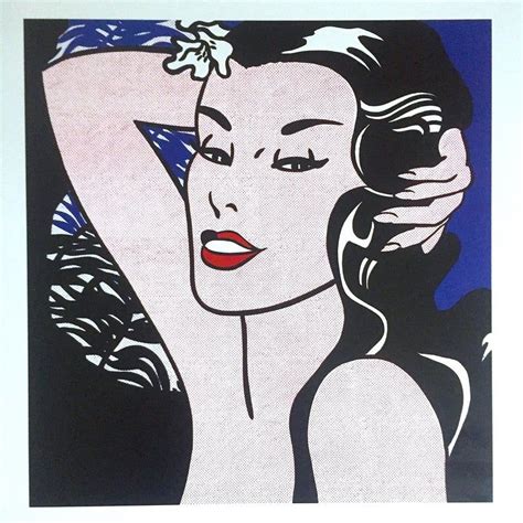 Roy Lichtenstein Rare Vintage 1993 Pop Art Lithograph Print " Little Aloha " 1962 | Pop art ...