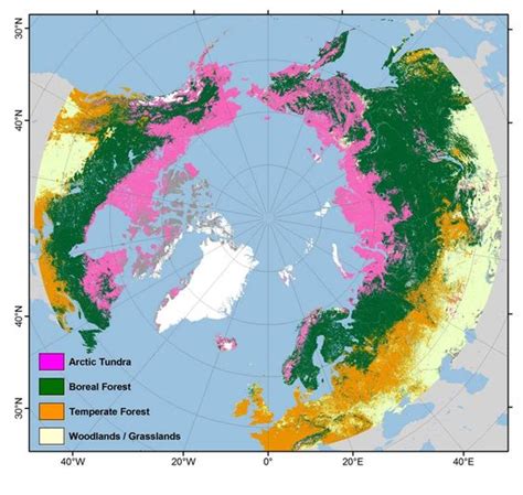 Forests, Arctic tundra and Maps on Pinterest