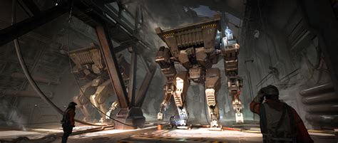 ArtStation - MIning Mech