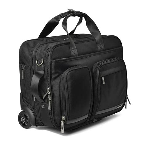 CARRYLOVE 16 inch business trip Rolling Luggage Multifunction Suitcase Wheels Men Carry on ...