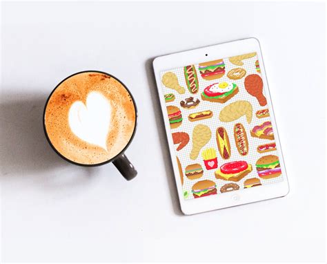 43 Cute Fast Food Pixel Art Digital Stickers Hamburger - Etsy