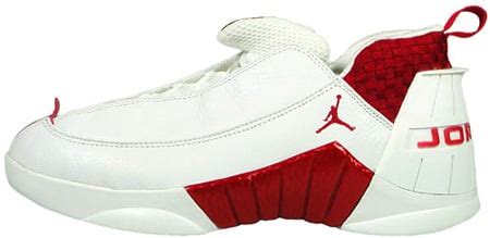 Air Jordan 15 (XV) Original - OG Low White / Deep Red | SneakerFiles