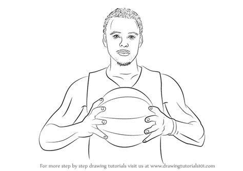 Learn How to Draw Stephen Curry (Basketball Players) Step by Step ...