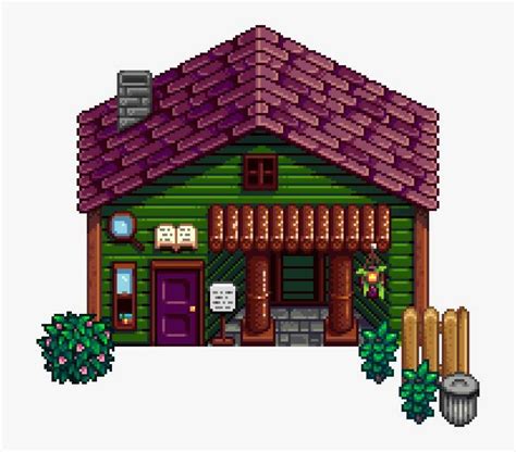 Stardew Valley Museum & Library - Video Game PNG Image | Transparent ...