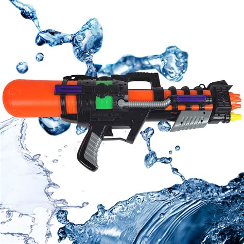 Water Guns for Kids, Super Squirt Gun Water Soaker Blaster High Capacity - Big Size Long ...